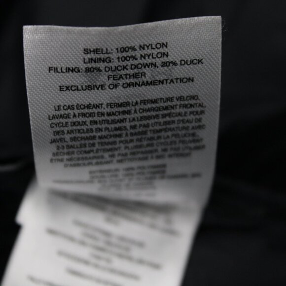 Mountain Hardwear Puffer Vest Mens XL Black Goose Down Quilted Full Zip Jacket - Picture 12 of 14